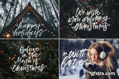 35 Christmas Overlays