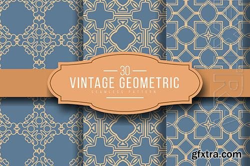 Vintage Geometric Seamless Pattern