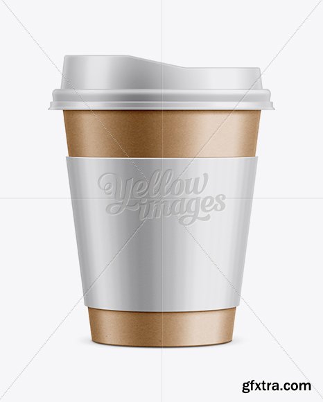 Coffee Cup With Sleeve Mockup 11210