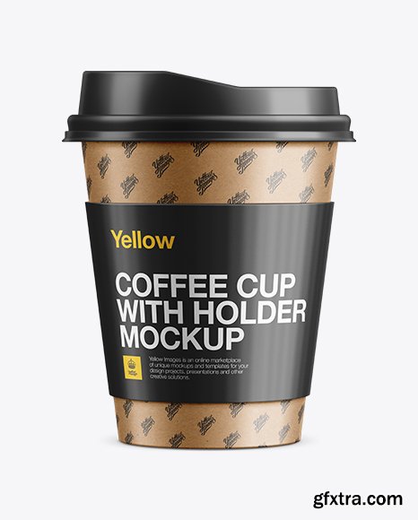 Coffee Cup With Sleeve Mockup 11210