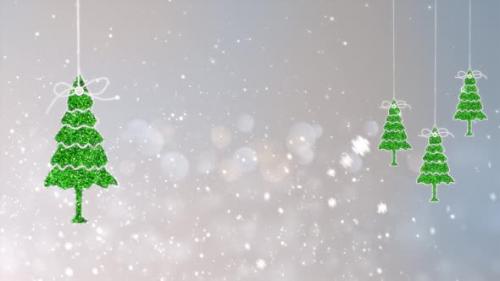 Videohive - Christmas Background With Christmas Tree 2 - 35188357 - 35188357