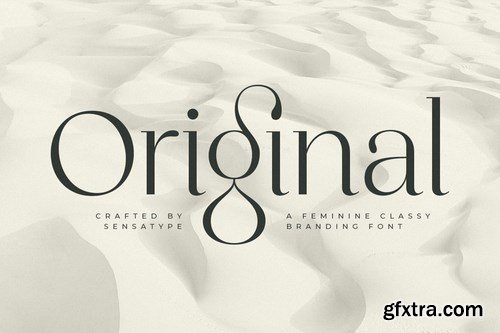 Original - Classy Branding Font