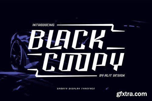 Black Coopy Typeface Font