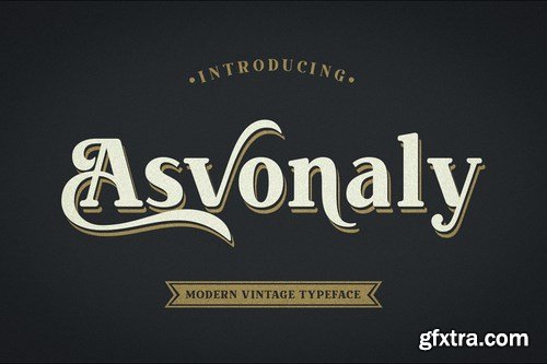 Asvonaly Font