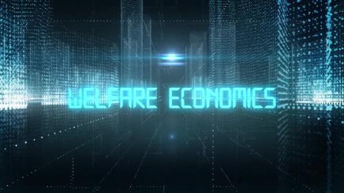 Videohive - Skyscrapers Digital City Economics Word Welfare Economics - 35197273 - 35197273