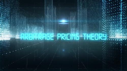 Videohive - Skyscrapers Digital City Economics Word Arbitrage Pricing Theory - 35197275 - 35197275