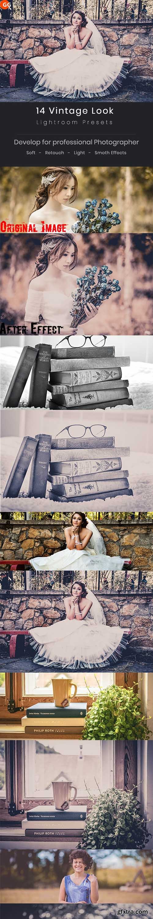 GraphicRiver - 14 Vintage Look Lightroom Preset 21576820