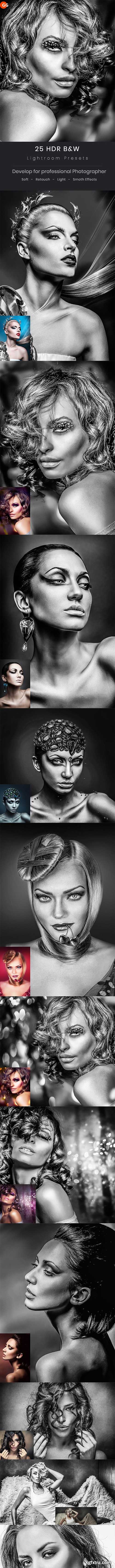 GraphicRiver - 25 Ultra HDR B&W Lightroom Preset V2 21717912