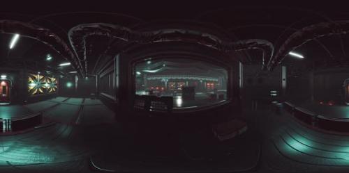 Videohive - Vr360 View of Spaceship Interior - 35208825 - 35208825