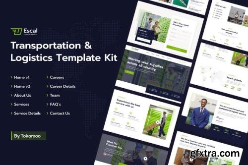 ThemeForest - Escal v1.0.0 - Transportation & Logistics Elementor Template Kit - 35225382