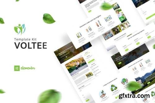 ThemeForest - Voltee v1.0.1 - Volunteering Service Elementor Template Kit - 35139406