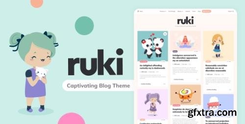 ThemeForest - Ruki v1.2.4 - A Captivating Personal Blog Theme - 27250346