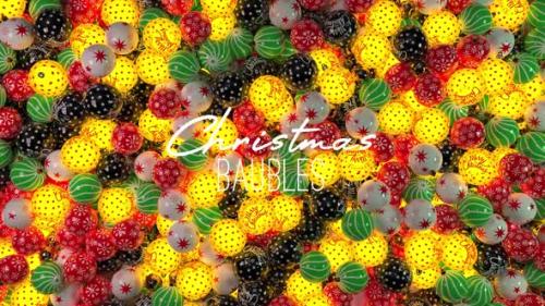 Videohive - Chritmas Baubles Transition HD - 35160553 - 35160553