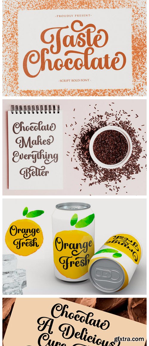 Taste Chocolate Font