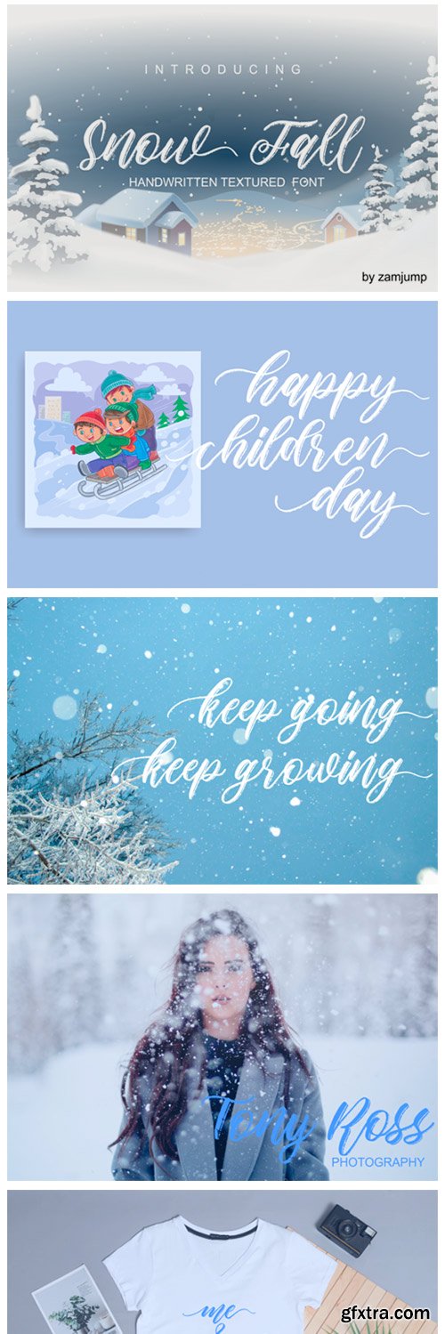 Snow Fall Font