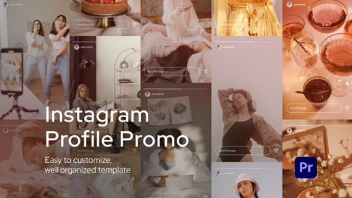Videohive - Instagram Profile Promo for Premiere Pro - 35213135 - 35213135