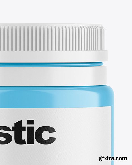 Plastic Medicines Jar Mockup 87859