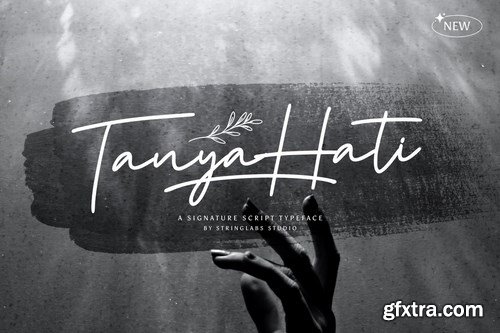 Tanya Hati - Signature Script Font