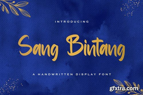 Sang Bintang - Handwritten Font