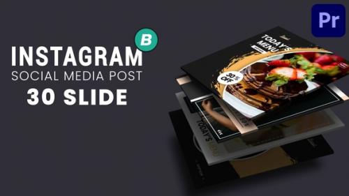 Videohive - Instagram Post Fashion & Food Mogrt - 35255539 - 35255539