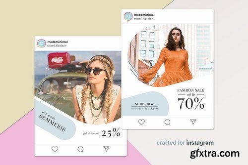 Instagram Template - Mode Minimal