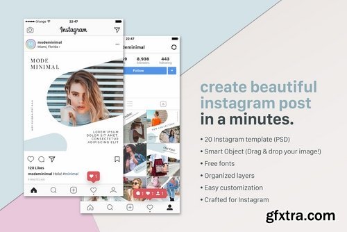 Instagram Template - Mode Minimal