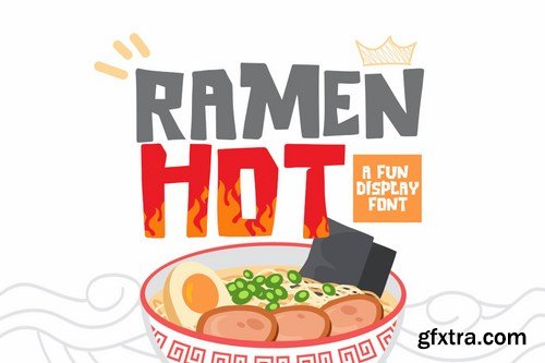 Ramen Hot Font