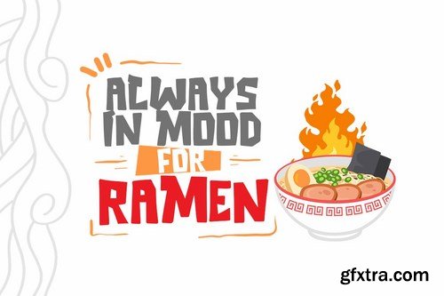 Ramen Hot Font