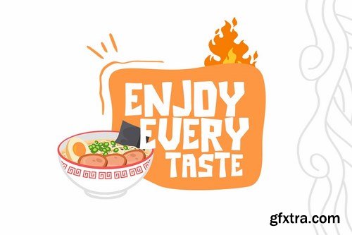 Ramen Hot Font