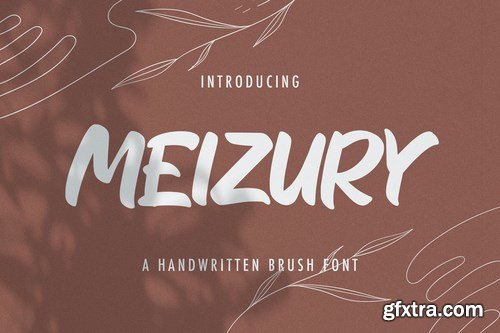 MEIZURY - Handwritten Font