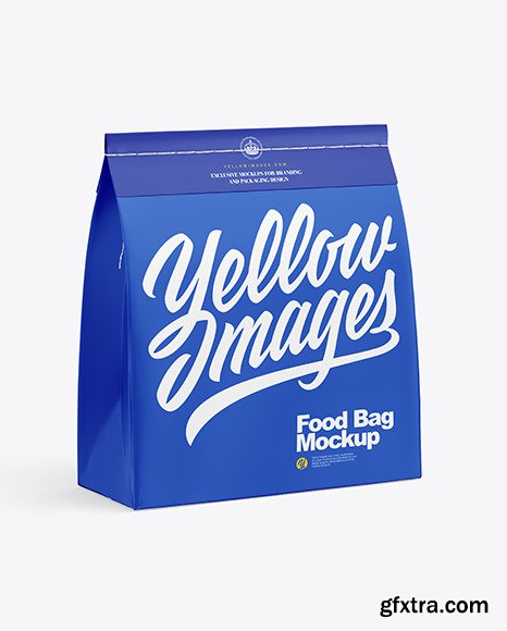 Matte Food Bag Mockup 88455