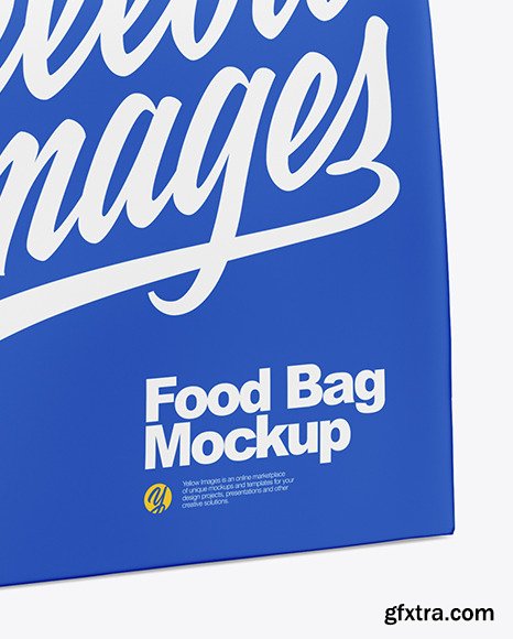 Matte Food Bag Mockup 88455