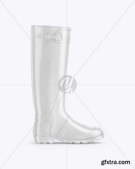 Matte Rain Boot Mockup 88633