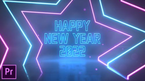 Videohive - Neon Party New Year Wishes - Premiere Pro - 35259814 - 35259814