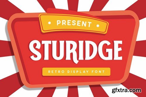 Sturidge Font