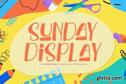 Sunday Display - Playful Font