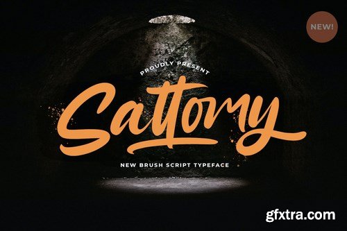 Sattomy - Handwritten Font