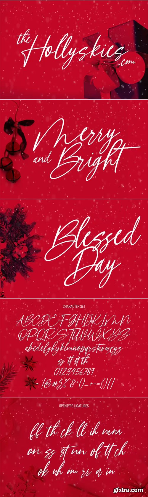 Another Christmas - Signature Script Font