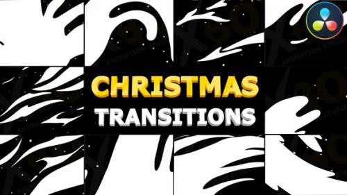 Videohive - Christmas Winter Transitions | DaVinci Resolve - 35269954 - 35269954