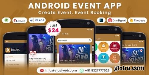 CodeCanyon - Android Event App (Create Event, Event Booking) v4.0 - 22496822 - NULLED