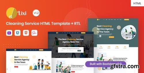 ThemeForest - Lixi v1.2 - Cleaning Service Company HTML Template - 28329658