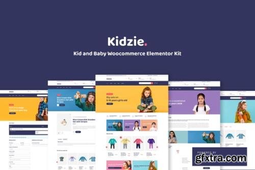 ThemeForest - Kidzie v1.0.0 - Baby & Kids E-Commerce Elementor Template Kit - 35163786