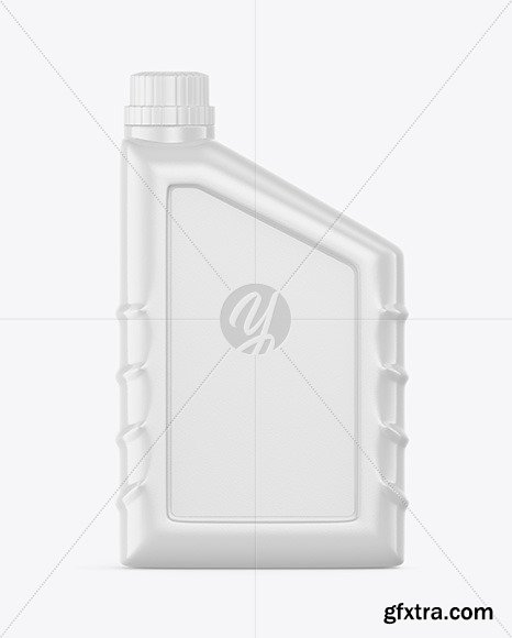 Glossy Motor Oil Bottle Mockup 60986