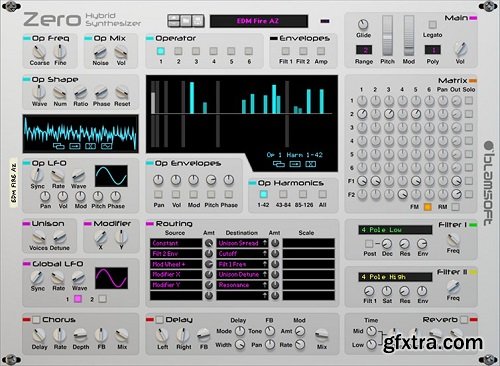 Reason RE Blamsoft Zero Hybrid Synthesizer v1.3.1