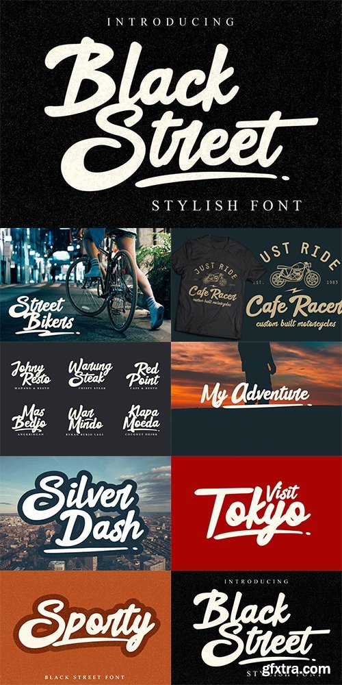 Black Street Font