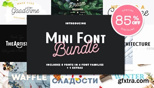 Mini Font Bundle from MadeType