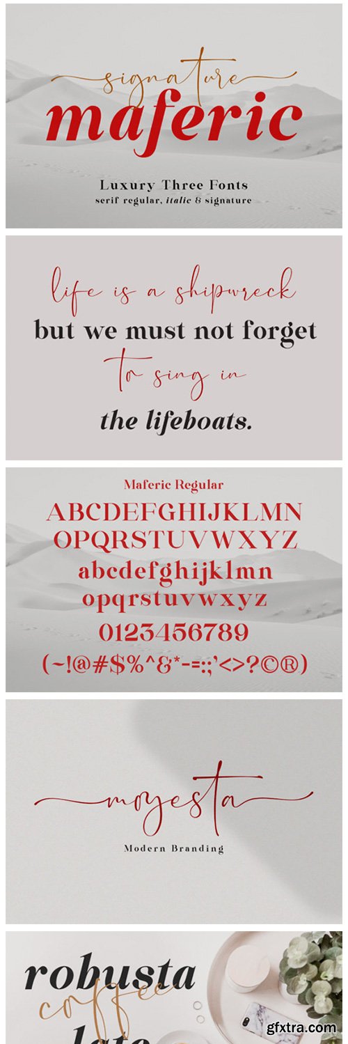 Maferic Signature Font