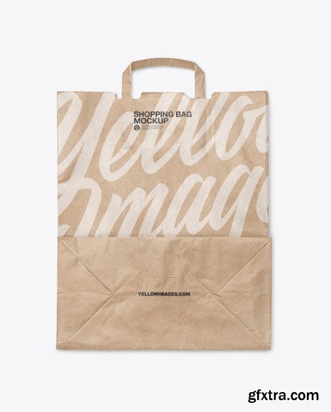 Kraft Shopping Bag Mockup 55995