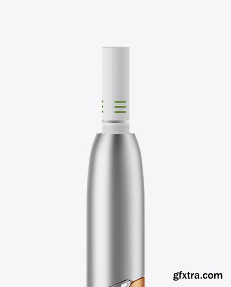 Matte Metallic Smoking Device Mockup 55989