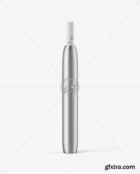 Matte Metallic Smoking Device Mockup 55989